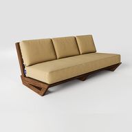 كنب 3 مقاعد خارجية