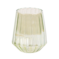 مرحب كوب عصير زجاجي يدوي