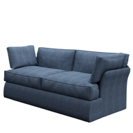 Plush 2 Seater Sofa With Beech Wood Frame