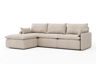 Sink-in L-Shape Sofa -  Classic