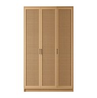 Bay Cane Hinged Wardrobe