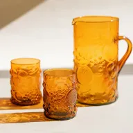 Layali Glass Set 6 Cups & Jug