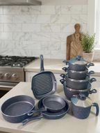 14-Pieces Terynova Granite Cookware Set