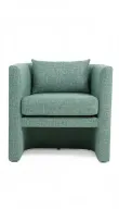 Barrel Upholstered Armchair