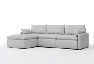 Sink-in L-Shape Sofa -  Classic