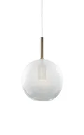 Blow Frosted Suspension - Downlight - Large