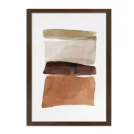 لوحة تجريدية مطبوعة ريمال