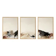 Riwa Abstract Wall Art Set – 3 Pieces