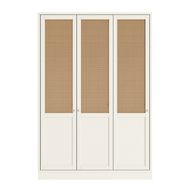 Glow Lacquered Hinged Cane Wardrobe