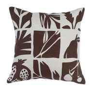 Khudra Hand-Printed Linen Cushion