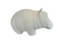 Happy Hippo Decorative Sculpture