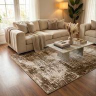 Abstract Solid Land Rug CL-401