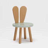 كرسي أرنب - خشب زان او صنوبر