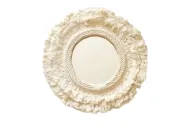 Sunrise Cotton Framed Mirror