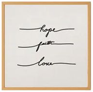 Hope Faith Love