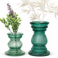 Lila Glass Vases Set