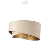 Lilly Ceiling Lamp - Beige & Gold - YLMMP-9