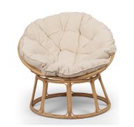 كرسي بامبو طبيعي باباسان