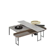 طقم اكليكتك من 5 طاولات قهوة