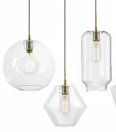 Clear Glass Pendants Lighting