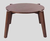 Bianca Side Table - All Wooden Structure - Round Top