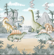 Dino Land Wallpaper