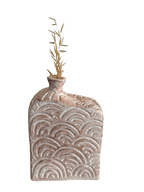 Hvilya Pottery Vase – Textured Decorative Design