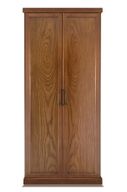 Oak Wardrobe With Hinged Doors