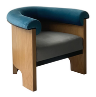 Nordica Lova Armchair - Upholstered in Back & Seat