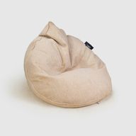 Lacrima Bean Bag - Indoor - Beige Color - Comfy Design