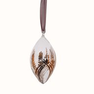 Faberge Egg Platinum Christmas Ornaments