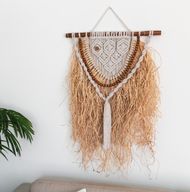 Raffia Wall Hanging