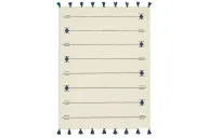 Coastal Lines Handmade Wool Kilim