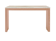 Linear Console With Marble Top