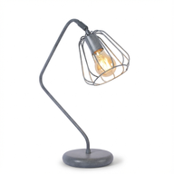 Fragola Gray Desk Lamp
