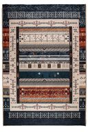 Golrizan Digital Woven Rug – Earthy Layers with Inviting Texture