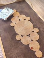 Handmade Woven Jute Table Runner 110 cm