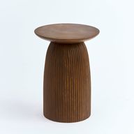 Hats Off - Side Table - Massive Beech Wood - Round Design