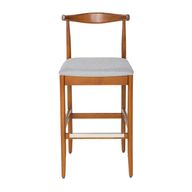 كرسي بار فلو مصنوع من خشب الزان