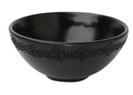 Gi Designs Ashes Soup Bowl Random Hammered Black 14cm