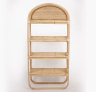 RakBuk Bamboo Shelving Unit With 4 Shelves