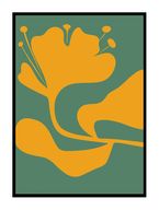 Yellow Flower Print