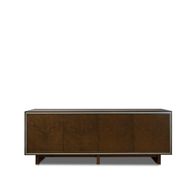 بوفيه - أبواب بآلية فتح بالضغط - خشب أرو