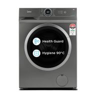 Midea Front Load Full Automatic Washing Machine With Inverter Technology, 7 kg, Titanium Silver - MF100W70B/TT