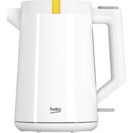 Beko Glow Electric Kettle, 1.7 Liter, 2200 Watt, White - WKM 4215 W