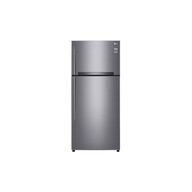 LG Digital No Frost Refrigerator, 475 Liters, Grey - GN-H622HLHL