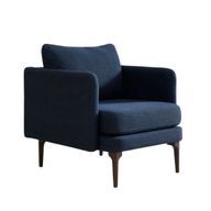 Joya  Fully Upholstered Arm Chair - Hippo 102