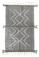 Napa Hand-Knotted Egyptian Cotton Rug – Minimalist Geometric Design