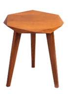 Hexi S - Massive Wood - Side Table