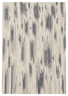 Silver Strokes Hand-Tufted Rug